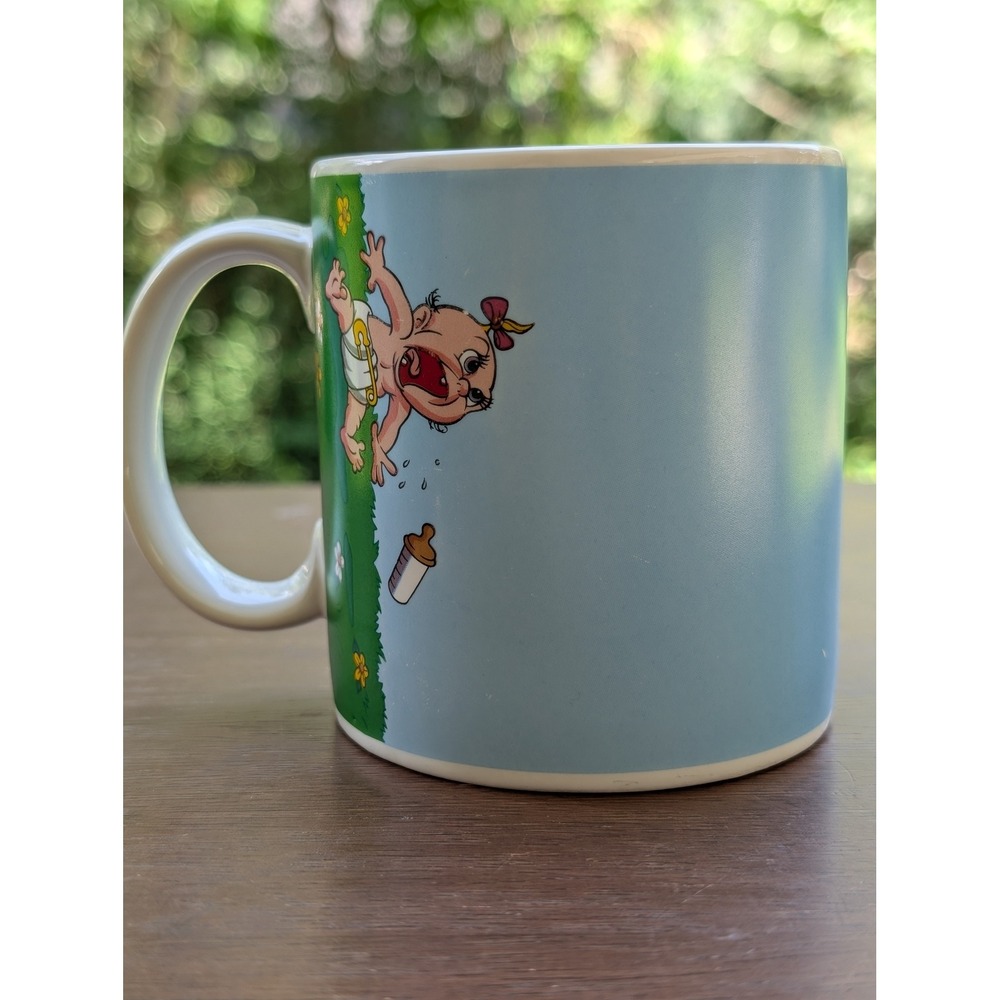Vintage 1987 Roger Rabbit Applause Coffee Mug Baby Herman Disney Movie 10176 - Picture 3 of 5